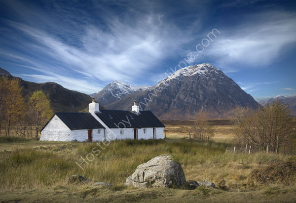 Black Rock Hut in Glencoe